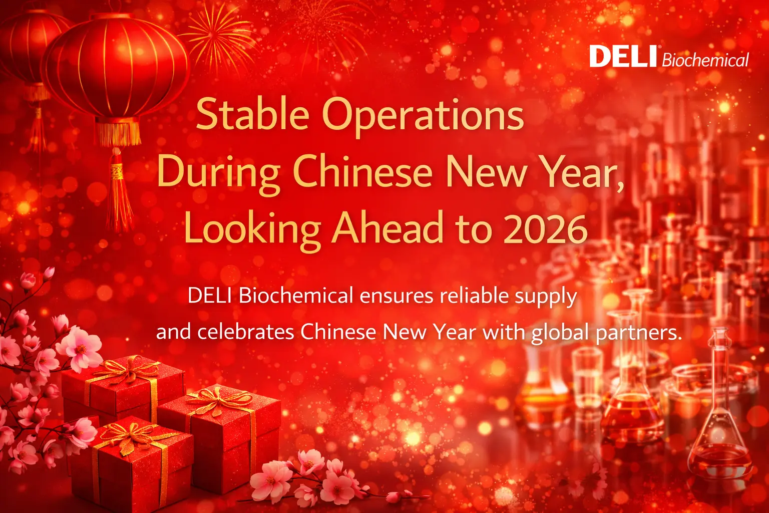 DELI Biochemical Maintains Stable Operations During Chinese New Year and Looks Ahead to 2026