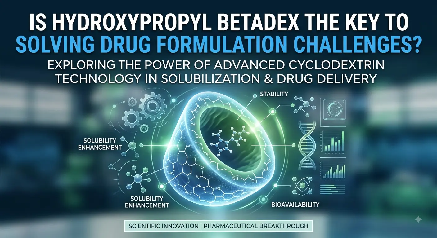 Is Hydroxypropyl Betadex the Key to Solving Drug Formulation Challenges?